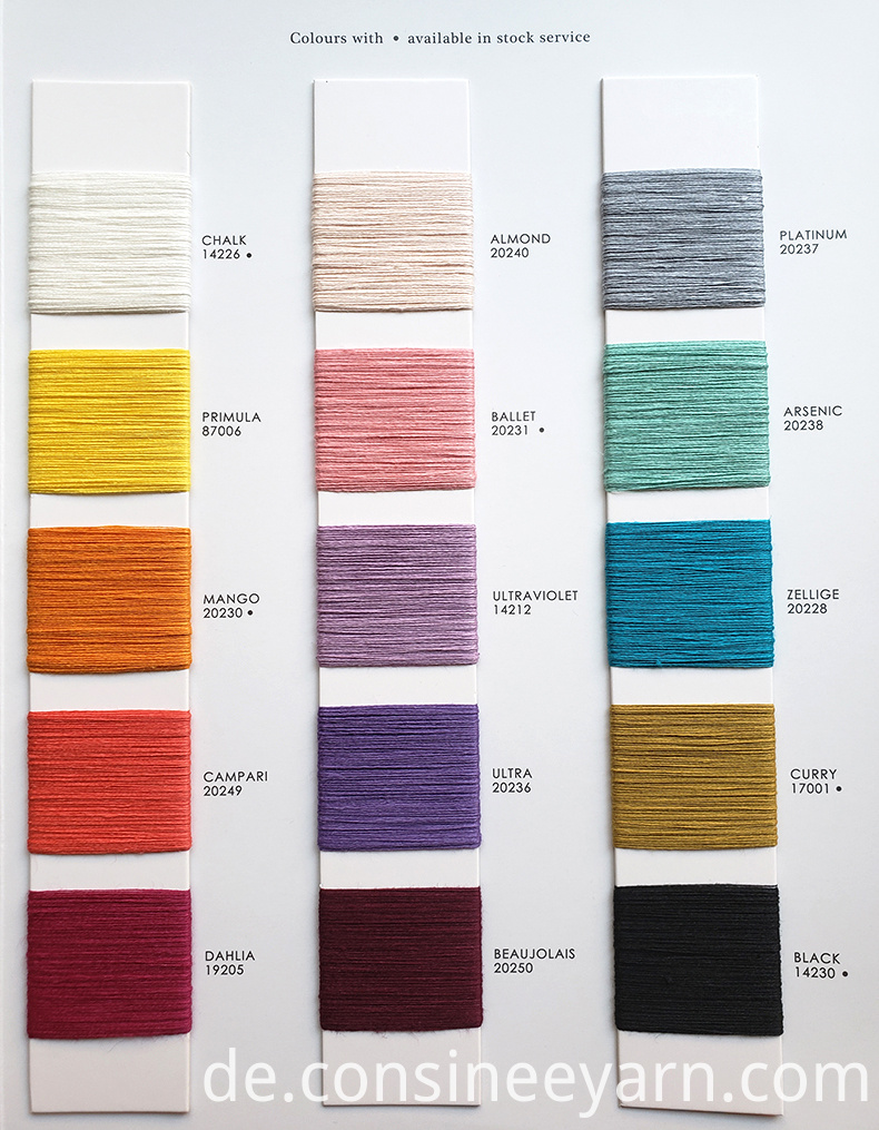 Leinengarn für die Frau linen yarn for woman